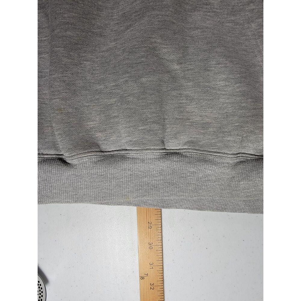 Adidas Grey Pullover Hoodie - XL - Picture 5 of 7